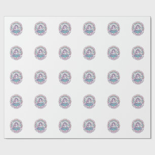 Papel De Presente Touro Tarot Leitor de Touro Premium Impressão Dive