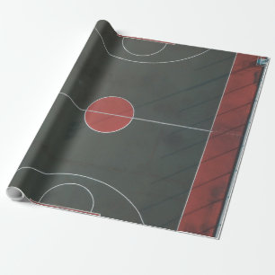 Papel De Presente Trabalho de arte de basquete bonito