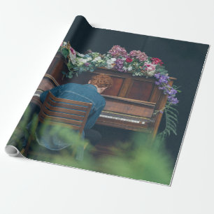 Papel De Presente Trabalho de arte de Piano legal