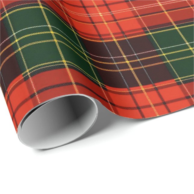 Papel De Presente Traditional Holiday Plaid (Ponta do rolo)