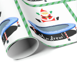 Papel De Presente Trampoline Christmas Holiday Gift