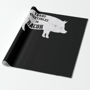 Papel De Presente Transforma Vegetais Em Bacon   CHURRASCOS Engraçad