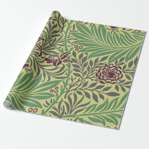 Papel De Presente Transforme seu Espaço com Padrões Florais Seamless