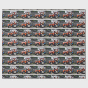 Papel De Presente Trator Orange Diesel Steyr KL II