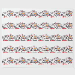 Papel De Presente Travesseiro de Arremesso Sonhos Rápidos – Design d