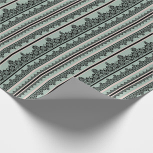 Papel De Presente Travesseiro decorativo preto, abertura