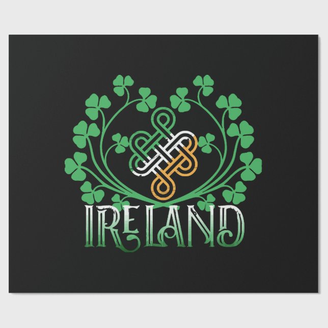PAPEL DE PRESENTE TRELÓQUIA IRLANDA (Aberto)