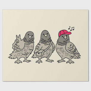 Papel De Presente Três melhores amigos