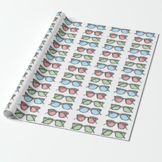 Papel De Presente Três vidros do esboço