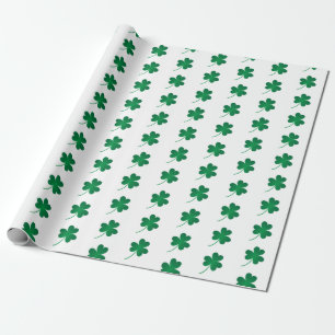 Papel De Presente TREVOS/papel envolvimento de St Patrick