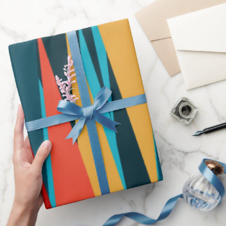 Papel De Presente Triangles 