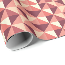 Papel De Presente Triângulo roxo, cor-de-rosa, rosa, geométrico