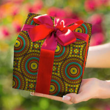 Tribal Geométrico Azul Amarelo Amarelo Azul legal