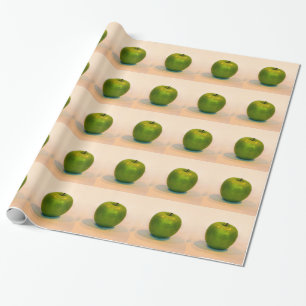 Papel De Presente Trio da Apple Verde