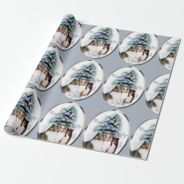 Papel De Presente Trio de Shetland Sheepdog Natal