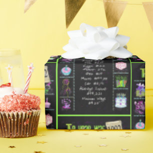 Papel De Presente Trivia do Ano Aniversário de 1992