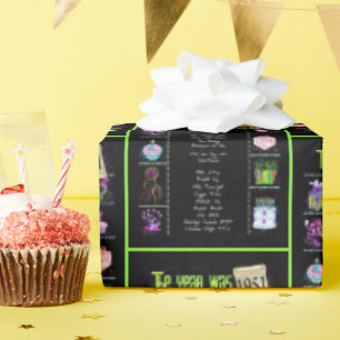 Papel De Presente Trivia do Ano de Aniversário de 1951