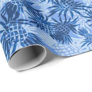 Papel De Presente Tropical de Pineapple Camo Hawaiian