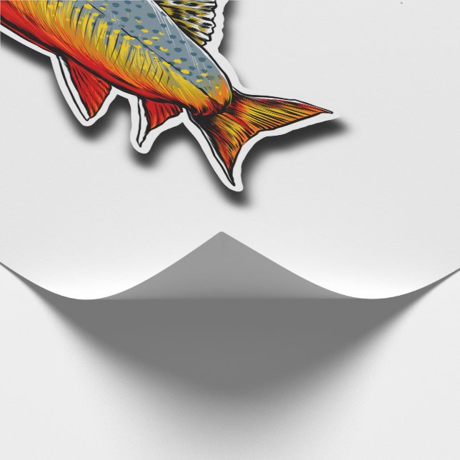 Papel De Presente Trout, tudo bem? (Ponta)
