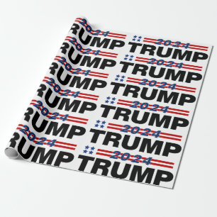 Papel De Presente Trump 2024