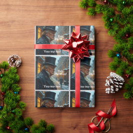 Papel De Presente Trump Bah Humbug