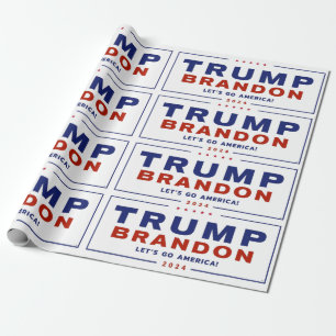Papel De Presente Trump Brandon 2024™ Eletion Gift Wrapping Paper