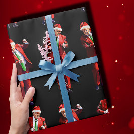 Papel De Presente Trump Dance