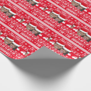 Papel De Presente Tudo o que quero no Natal é Os Obamas