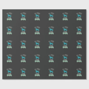 Papel De Presente Tudo que Preciso é Meu Amante de Cachorro