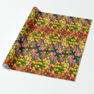 Papel De Presente Tulip Flower gally presente
