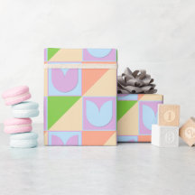 Tulipas cor-de-rosa azuis e de pasta branca