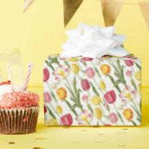 Tulipas Vintage Coloridas