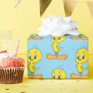 Papel De Presente TWEETY™ Pássaro Inteligente Personalizado