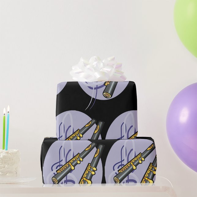 Papel De Presente Two Flutes Wrapping Paper (Criador carregado)