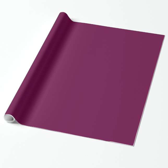 Papel De Presente Tyrian Purple (Desenrolado)
