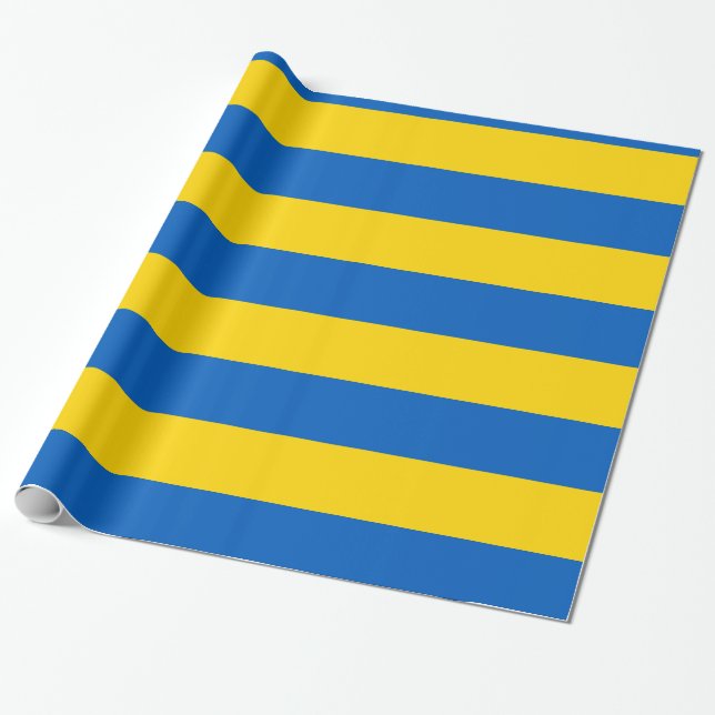 Papel De Presente Ucrânia (Desenrolado)