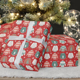 Papel De Presente Ugly Christmas Sweater Wrappaper