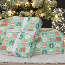 Papel De Presente Ugly Christmas Sweater Wrappaper