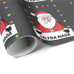 Papel De Presente ULTRA MAGA SANTA CLAUS TRUMP Natal<br><div class="desc">PAPEL DE ENVOLVIMENTO DE NATAL DE PAPAIS NOEIS ULTRA MAGA</div>