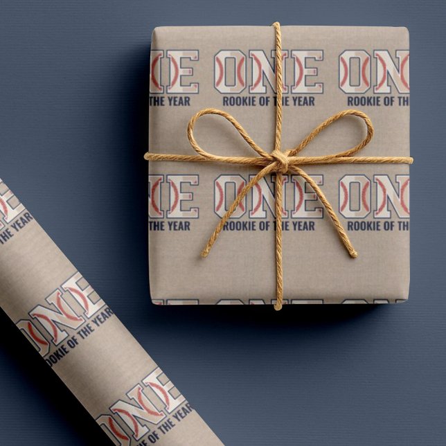 Papel De Presente UM Aniversariante do Ano Primeiro Aniversário  (Criador carregado)