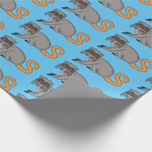 Papel De Presente Um desenho animado do Imperador Bonito Tamarin