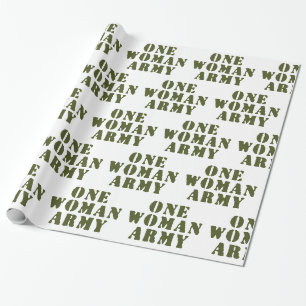 PAPEL DE PRESENTE UM EXÉRCITO DE MULHERES
