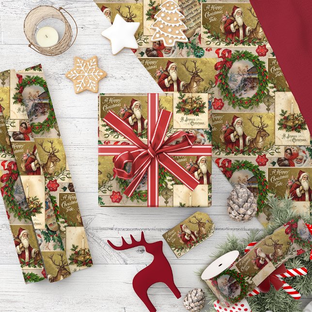 Papel De Presente Um Feliz Natal (Criador carregado)