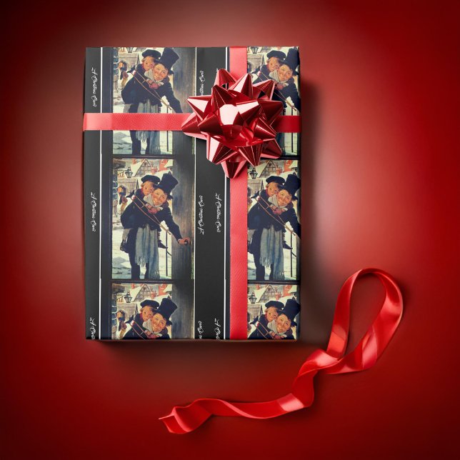 Papel De Presente Um Livro de Natal de Carol (Criador carregado)