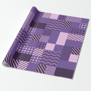 Papel De Presente Um padrão perfeito. Azulejos quadrados com nome c