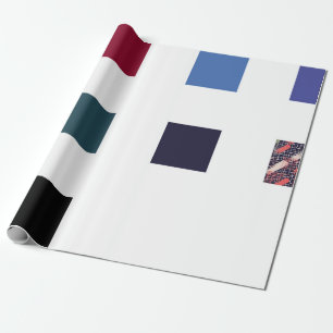 Papel De Presente Um padrão perfeito. Espalhar traçados de pincel e