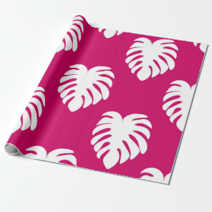 Papel De Presente Um padrão tropical sem descontinuidades com monste