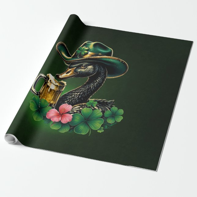 Papel De Presente Um toque da Irlanda: (Desenrolado)