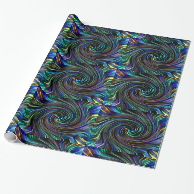 Papel De Presente Um turbilhão mágico (Desenrolado)