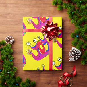 Papel De Presente Uma Celebração Bela E Alegre Para Apresentar Seu P